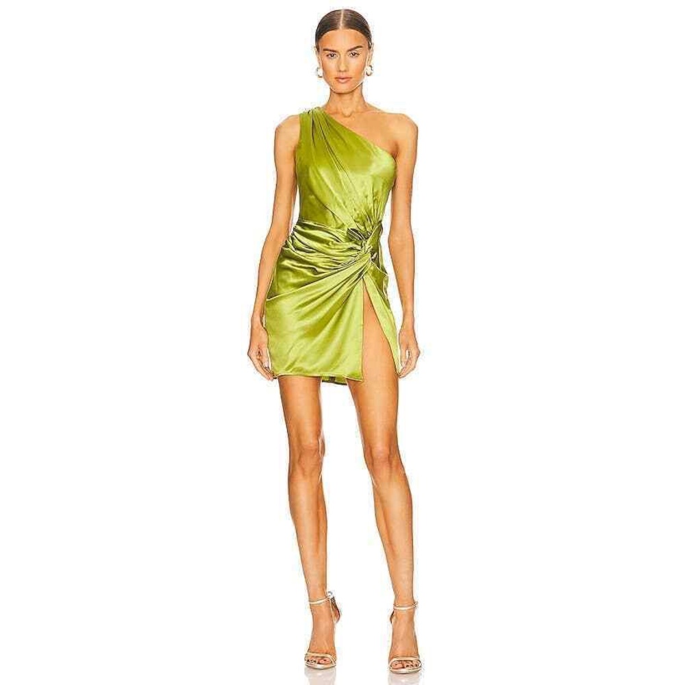 SAU LEE Heidy Dress in Avocado NWT‎